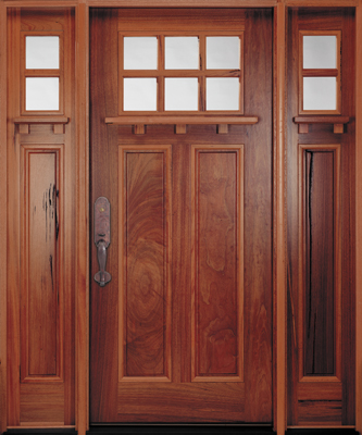 Pella Front Door installed by Loudermilk Construction